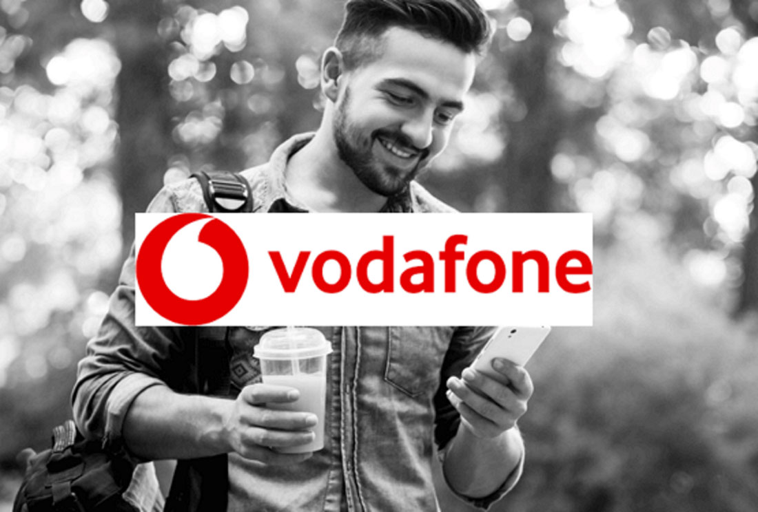 vodafone Case Study with logo