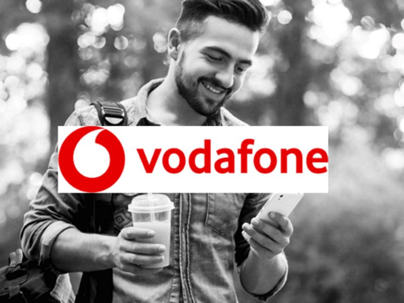 vodafone Case Study with logo